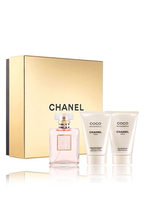 coco chanel no 5 gift set|chanel mademoiselle gift sets.